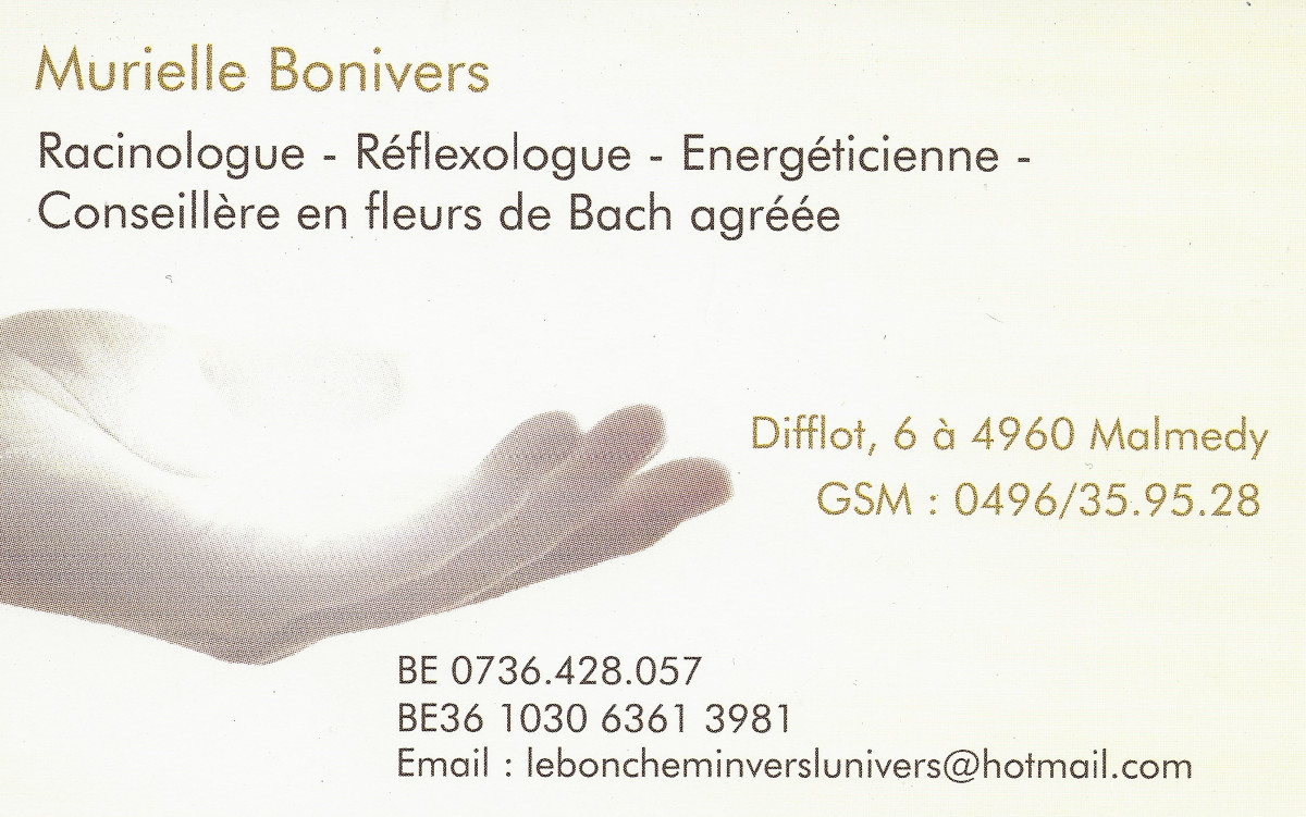 Murielle Bonivers - Réflexologue à Malmedy - Réflexologue - Beauté & Bien-être | Boncado - photo 4